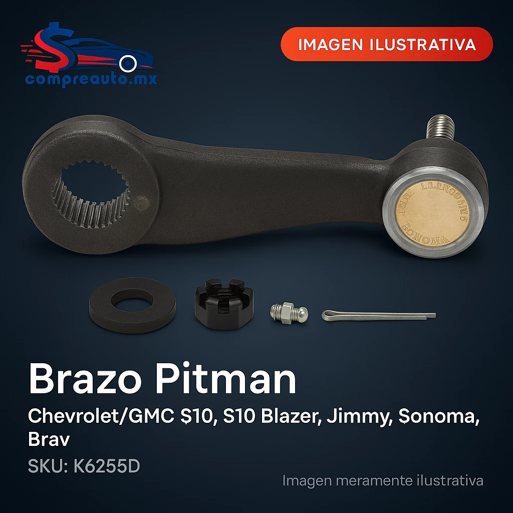 Brazo Pitman Chevrolet/GMC S10/Blazer/Jimmy/Sonoma/Bravada 4x4 1983-2004 (D K6255D)