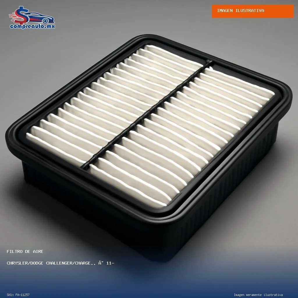 FA-11257-FILTRO AIRE 3.6/5.7L (6.2L 15- , 6.4L 11- , CHRYSLER 300 3.6/5.7L 11- , 6.4L  CHALLENGER/CHARGER12-14) 11-