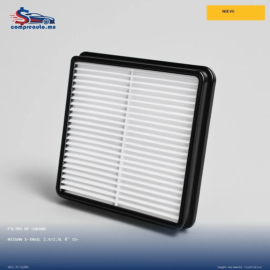 FC-11854-Filtro de Cabina Nissan X-Trail 2.0/2.5L 15-