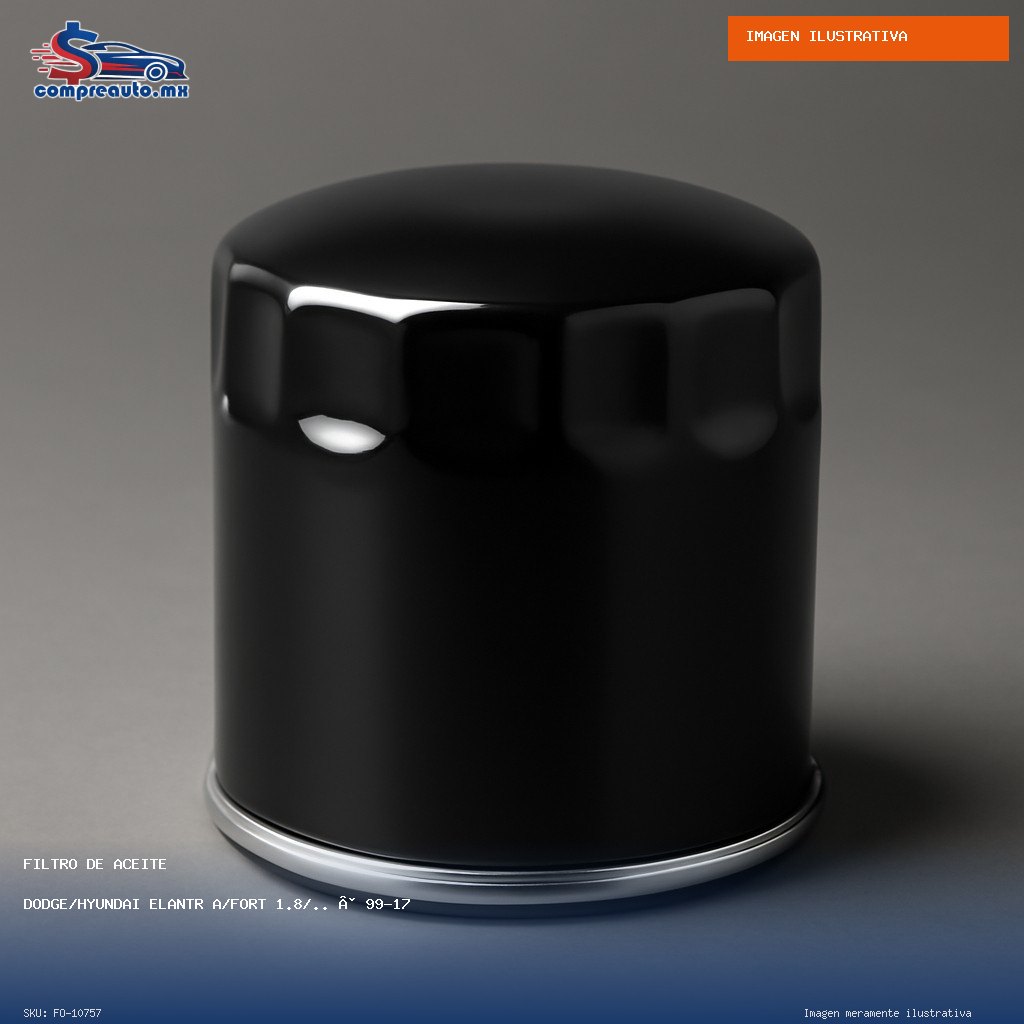 Filtro de Aceite Dodge/Hyundai ELANTR A/FORT 1.8/2.0L 99-17