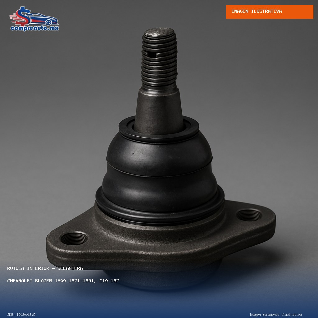 Rótula Inferior Delantera Chevrolet Blazer 1500 1971-1991, C10 1971-1991, G10 1971-1995, G20 1973-1995; GMC Blazer 1500 1971-1991, C10 1971-1991, G10 1971-199 (SYD 1003001SYD)