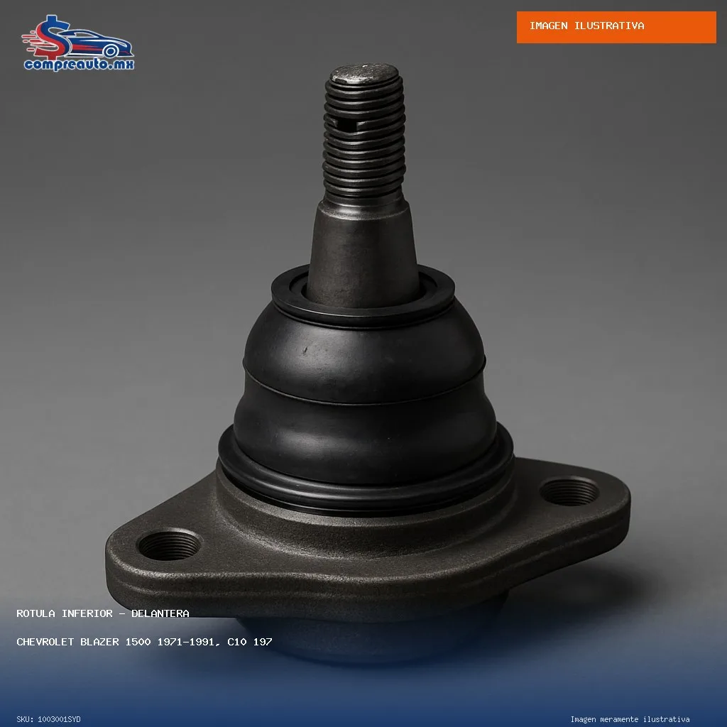 Rótula Inferior Delantera Chevrolet Blazer 1500 1971-1991, C10 1971-1991, G10 1971-1995, G20 1973-1995; GMC Blazer 1500 1971-1991, C10 1971-1991, G10 1971-199 (SYD 1003001SYD)