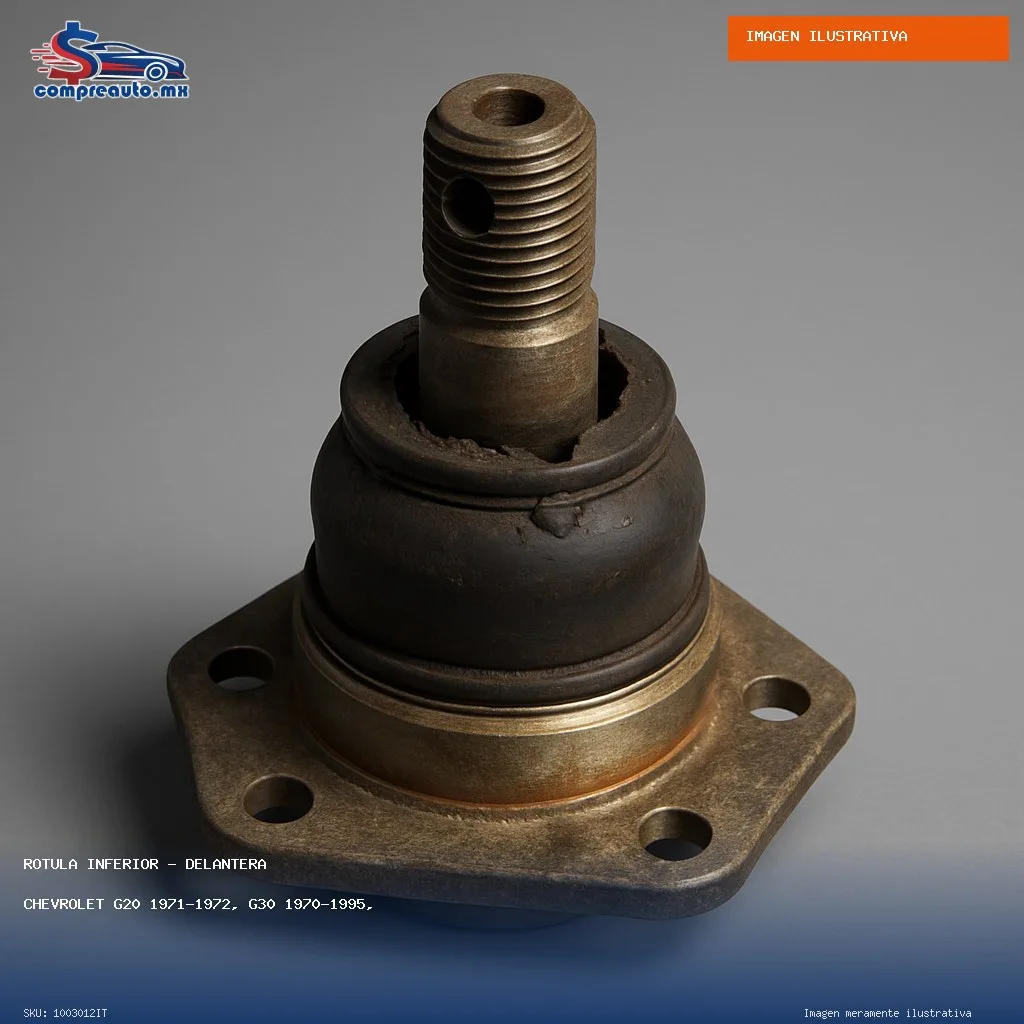 Rótula Inferior Delantera Chevrolet G20 1971-1972, G30 1970-1995, P30 (Susp. Ind.), Suburban C20 1971-1991; GMC G20 1971-1972, G30 1970-1995, P30 (Susp. Ind.),  (IT 1003012IT)