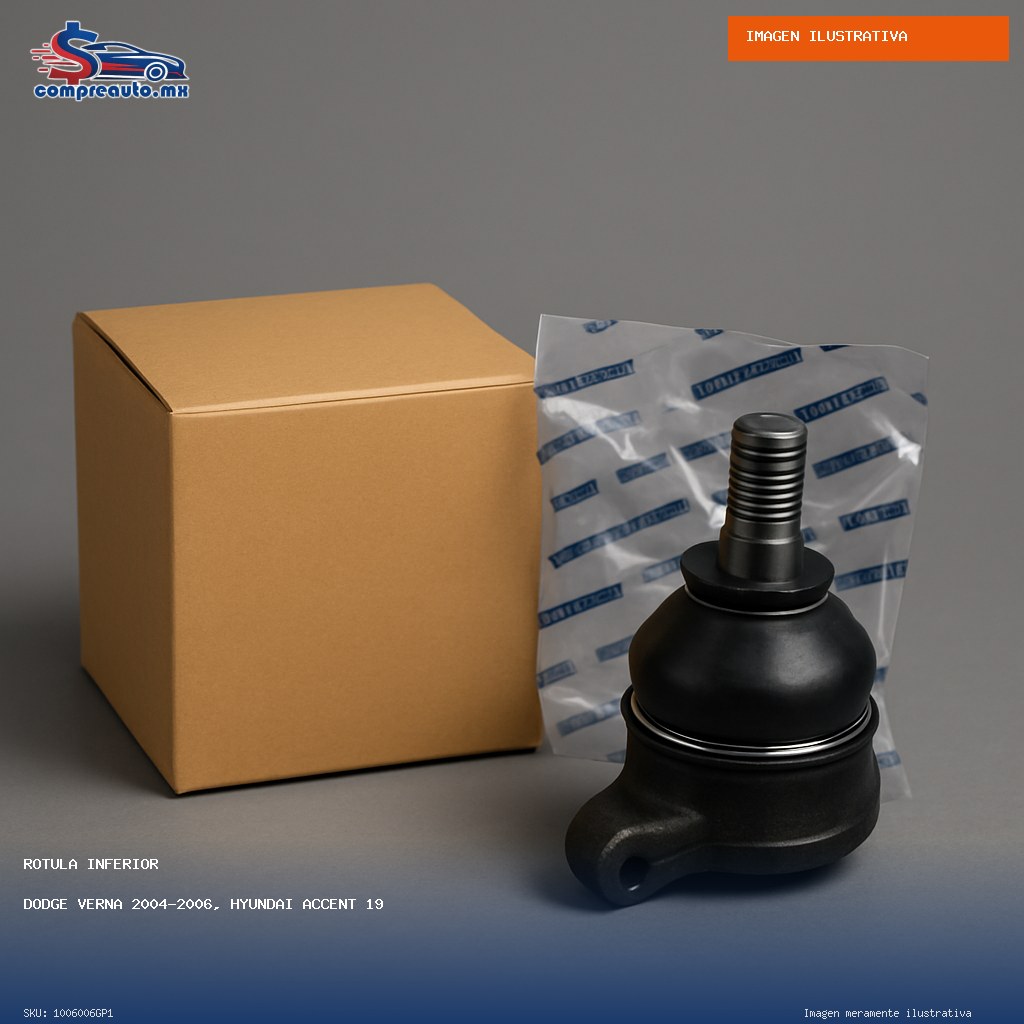 Rótula Inferior Dodge Verna 2004-2006, Hyundai Accent 1999-2005, Sonata 1989-1994, Tiburon 1997-2001 (GP1 1006006GP1)