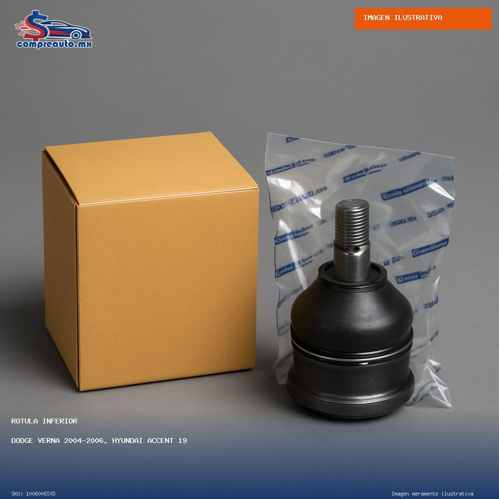 Rótula Inferior Dodge Verna 2004-2006, Hyundai Accent 1999-2005, Sonata 1989-1994, Tiburon 1997-2001 (SYD 1006006SYD)