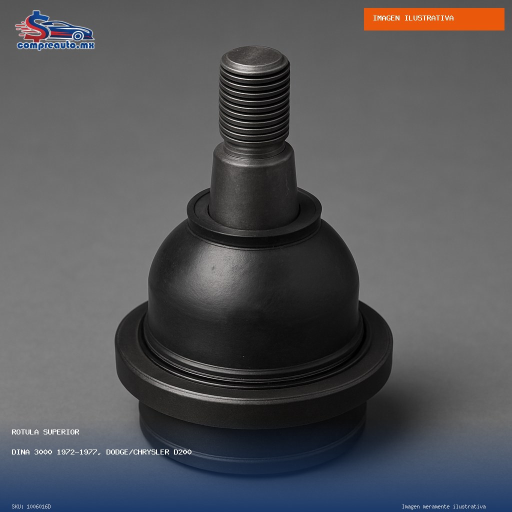 Rótula Superior Dina 3000 1972-1977, Dodge/Chrysler D200, D250, D300, D350 1972-1993, Ram 3500 Van, Ram Wagon 3500 1970-2004 (D 1006016D)