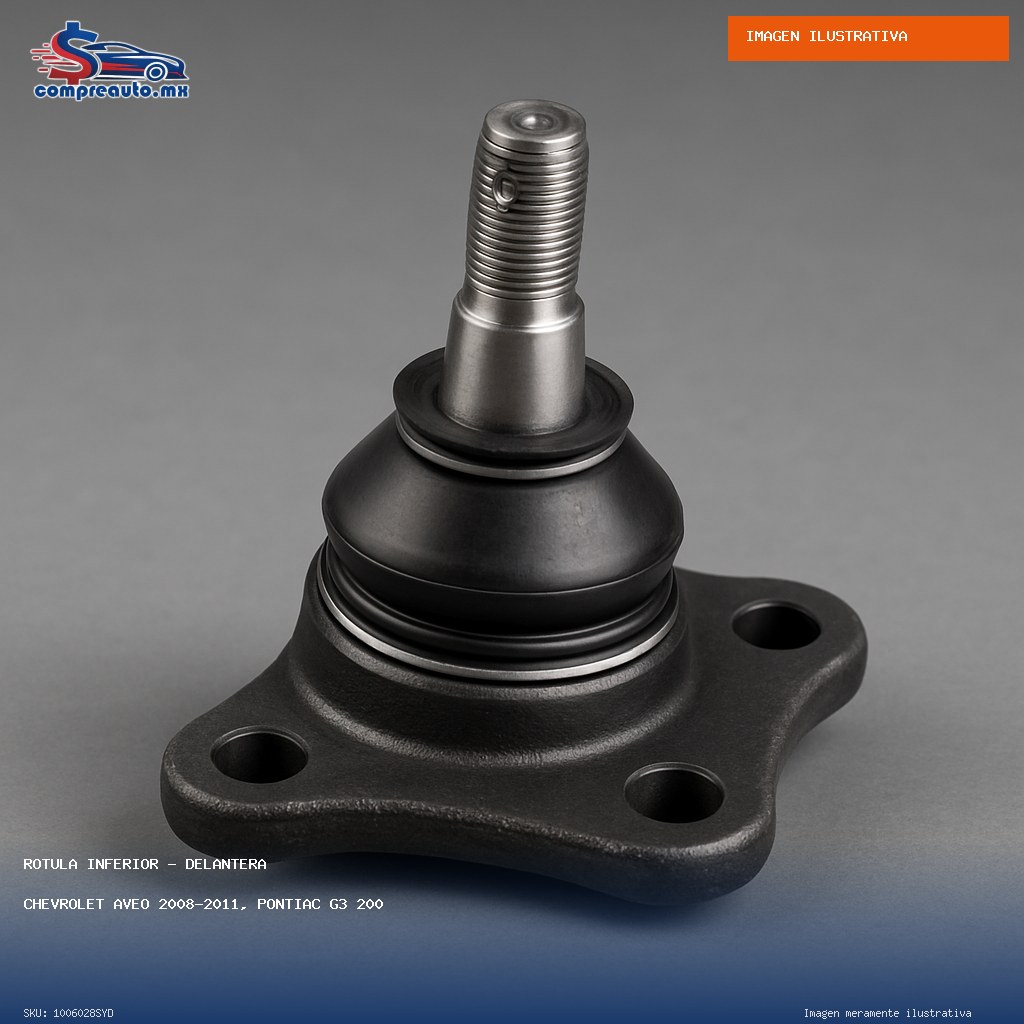 Rótula Inferior Delantera Chevrolet Aveo 2008-2011, Pontiac G3 2006-2009 (SYD 1006028SYD)
