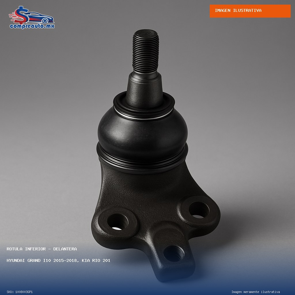 Rótula Inferior Delantera Hyundai Grand i10 2015-2018, Kia Rio 2012-2017, Soul 2010-2013 (GP1 1008003GP1)