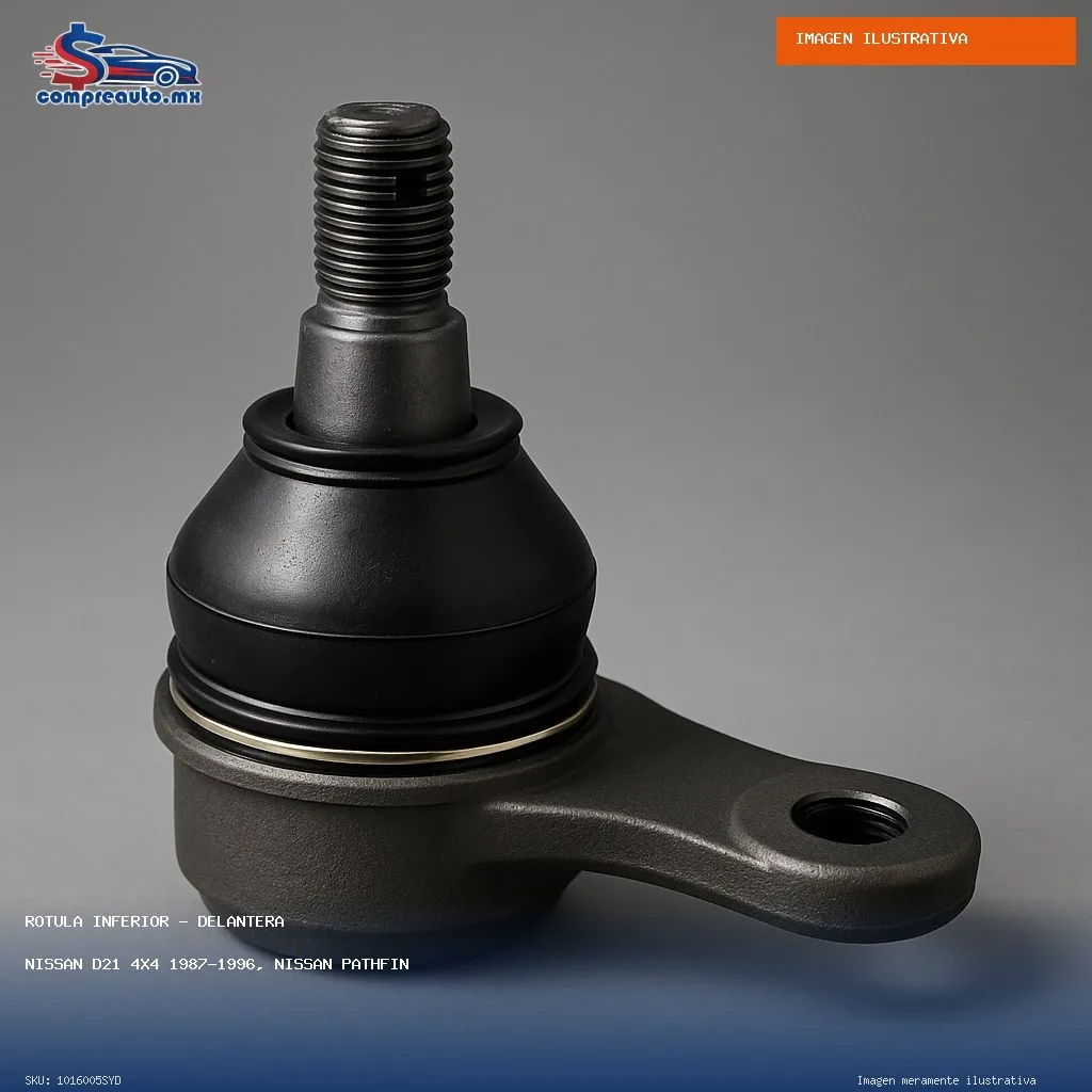 Rótula Inferior Delantera Nissan D21 4x4 1987-1996, Nissan Pathfinder 4x2/4x4 1987-1996, Nissan Pickup 4x4 1983-1996 (SYD 1016005SYD)