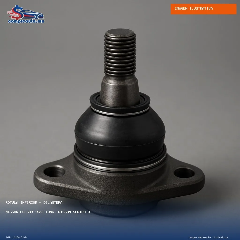 Rótula Inferior Delantera Nissan Pulsar 1983-1986, Nissan Sentra USA 1982-1986, Nissan Tsuru I 1984-1987 (SYD 1025003SYD)