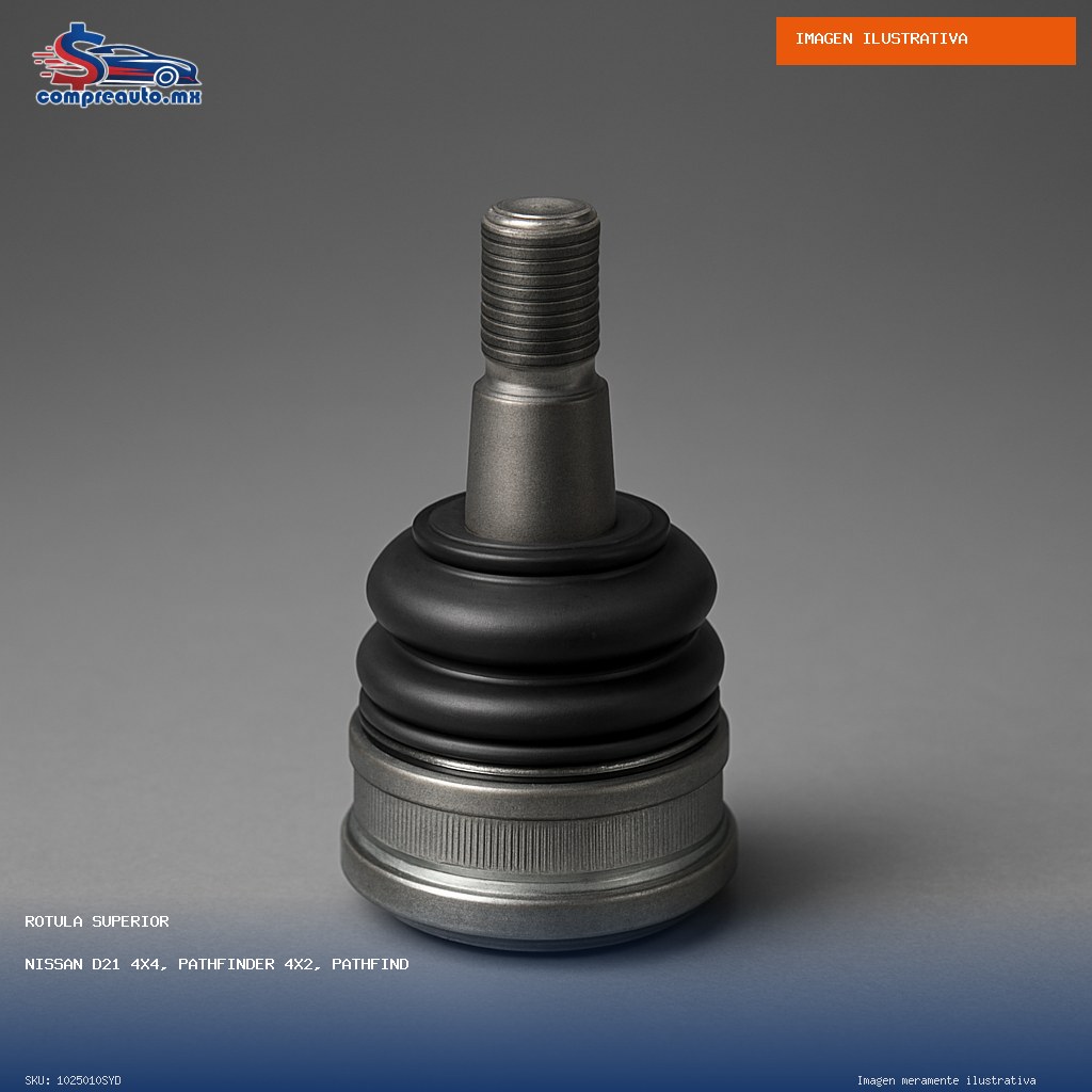 Rótula Superior Nissan D21 4x4, Pathfinder 4x2, Pathfinder 4x4 1987-1996, Pickup 4x2 1979-2008, Pickup 4x4 1980-1996, Urvan 2000-2001 (SYD 1025010SYD)