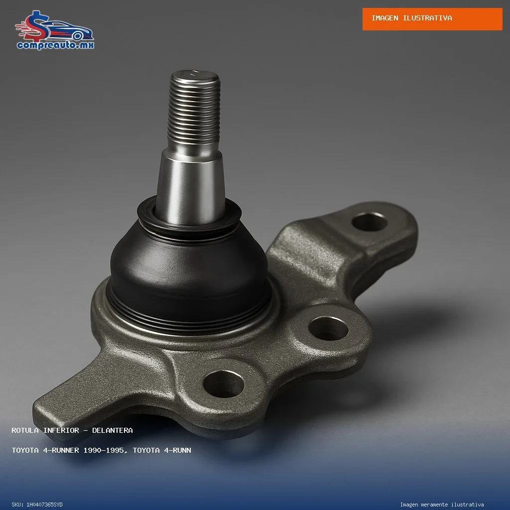 Rótula Inferior Delantera Toyota 4-Runner 1990-1995, Toyota 4-Runner 4x4 1989-1995, Toyota Hilux 4x4 2004-2005, Toyota T100 4x4 1993-1998 (SYD 1H0407365SYD)