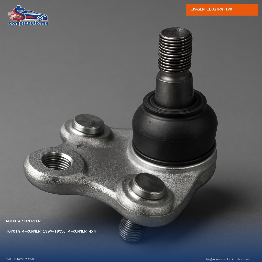 Rótula Superior Toyota 4-Runner 1990-1995, 4-Runner 4x4 1986-1995, Hilux 4x4 2004-2005, T100 4x4 1993-1998 (SYD 211405371ASYD)