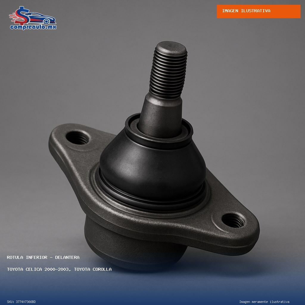 Rótula Inferior Delantera Toyota Celica 2000-2003, Toyota Corolla 1996-2008, Toyota RAV4 2001-2005 (D 377407366BD)