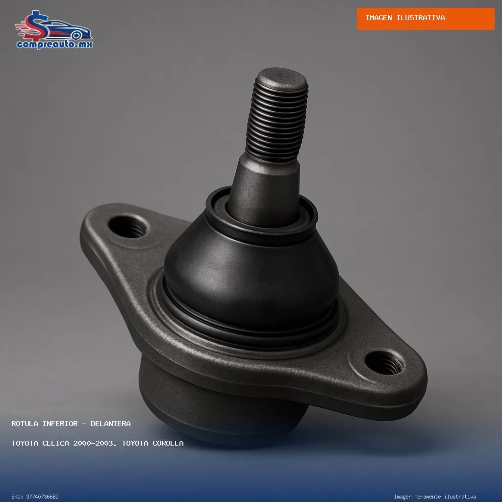 Rótula Inferior Delantera Toyota Celica 2000-2003, Toyota Corolla 1996-2008, Toyota RAV4 2001-2005 (D 377407366BD)