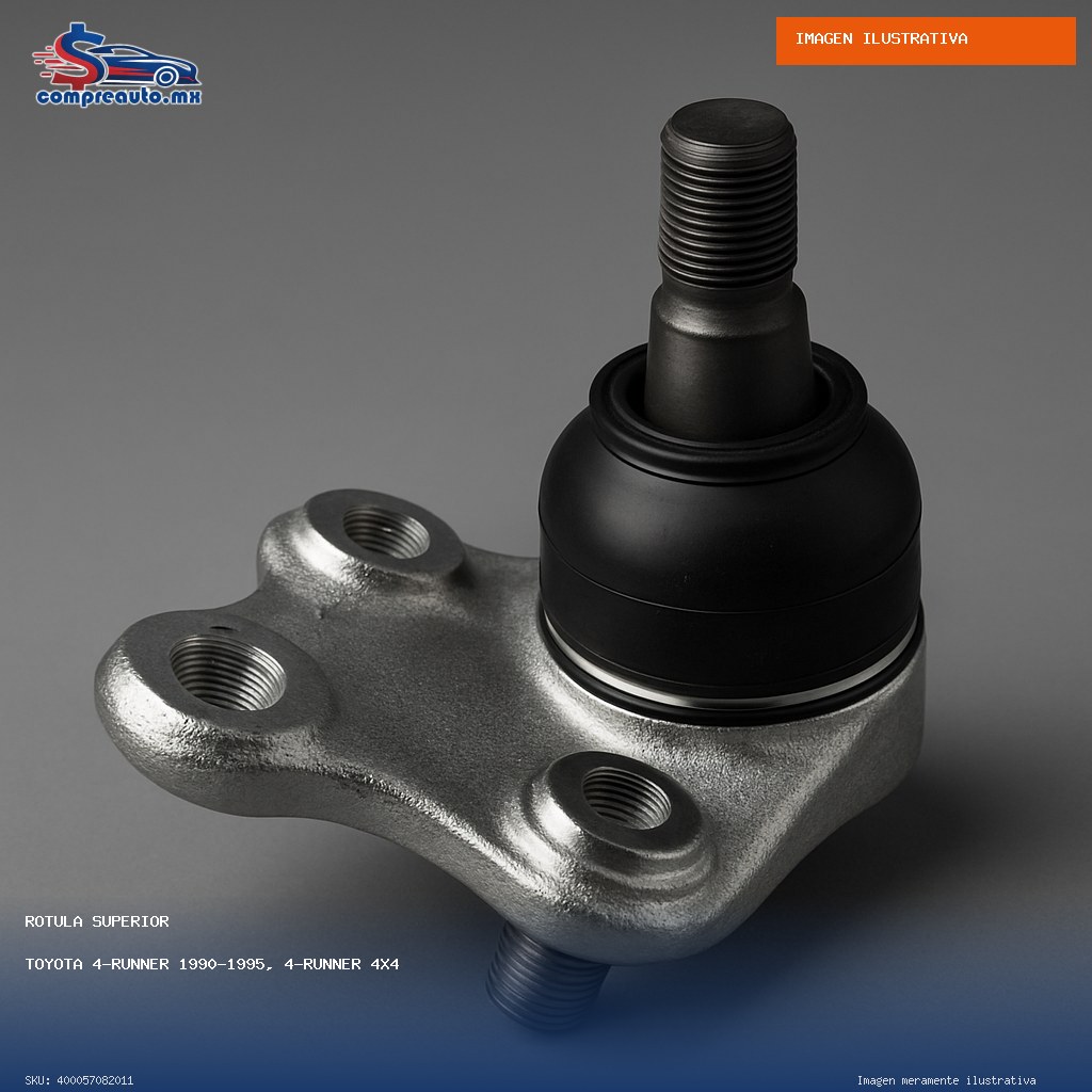 Rótula Superior Toyota 4-Runner 1990-1995, 4-Runner 4x4 1986-1995, Hilux 4x4 2004-2005, T100 4x4 1993-1998 (GENERICO 400057082011)