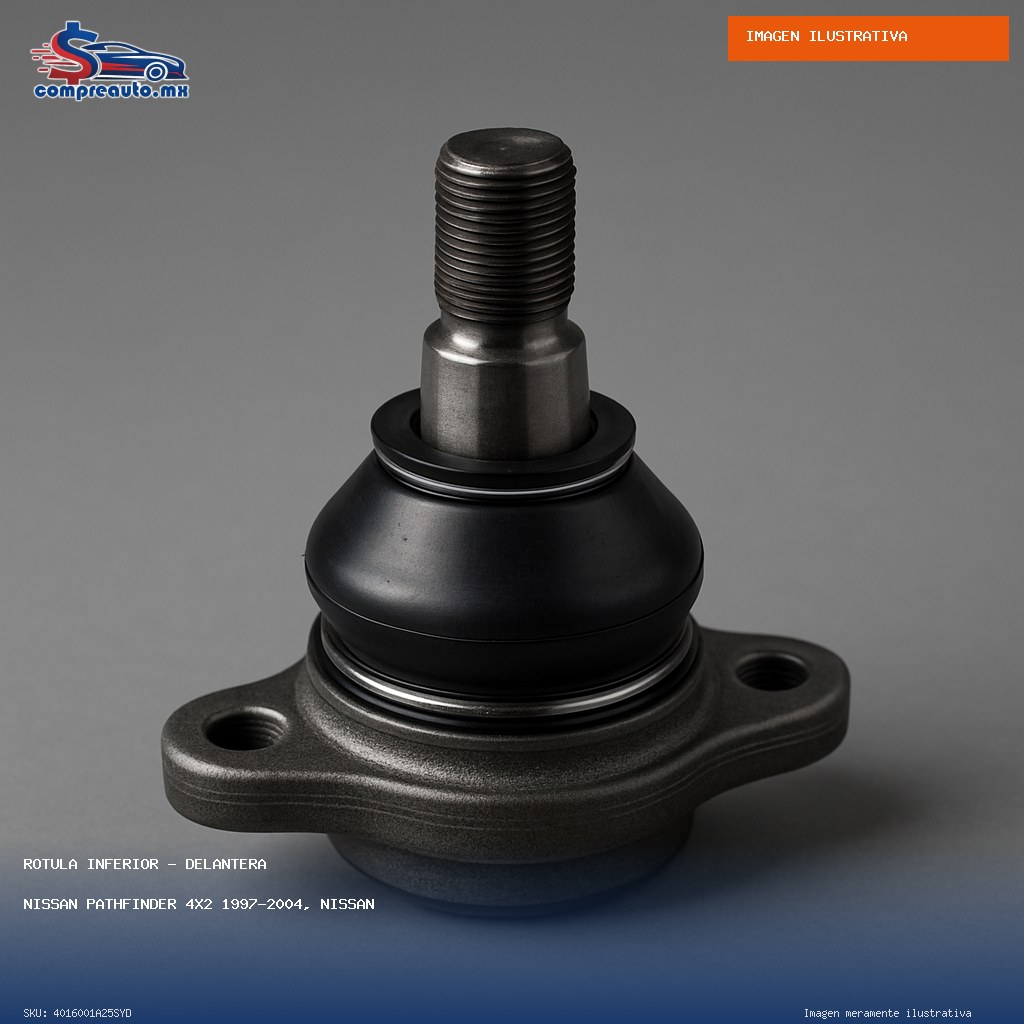 Rótula Inferior Delantera Nissan Pathfinder 4x2 1997-2004, Nissan Pathfinder 4x4 1996-2004 (SYD 4016001A25SYD)