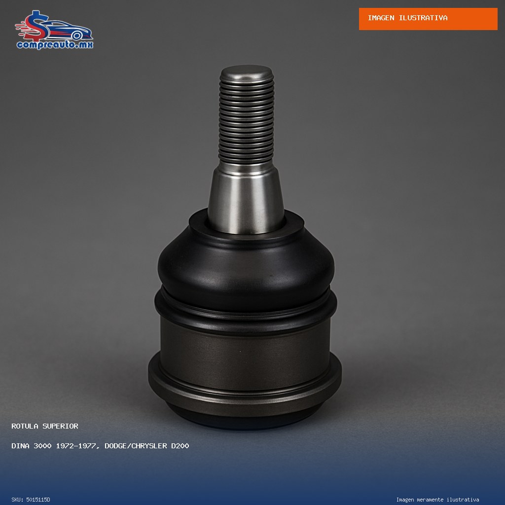 Rótula Superior Dina 3000 1972-1977, Dodge/Chrysler D200, D250, D300, D350 1972-1993, Ram 3500 Van, Ram Wagon 3500 1970-2004 (D 5015115D)
