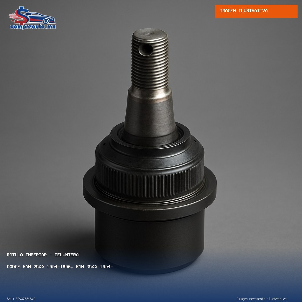 Rótula Inferior Delantera Dodge Ram 2500 1994-1996, Ram 3500 1994-1996 (SYD 52037681SYD)