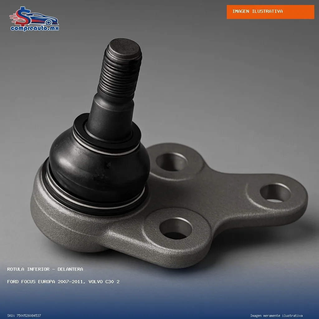 Rótula Inferior Delantera Ford Focus Europa 2007-2011, Volvo C30 2007-2010, S40 2004-2011 (GENERICO 7500526084537)