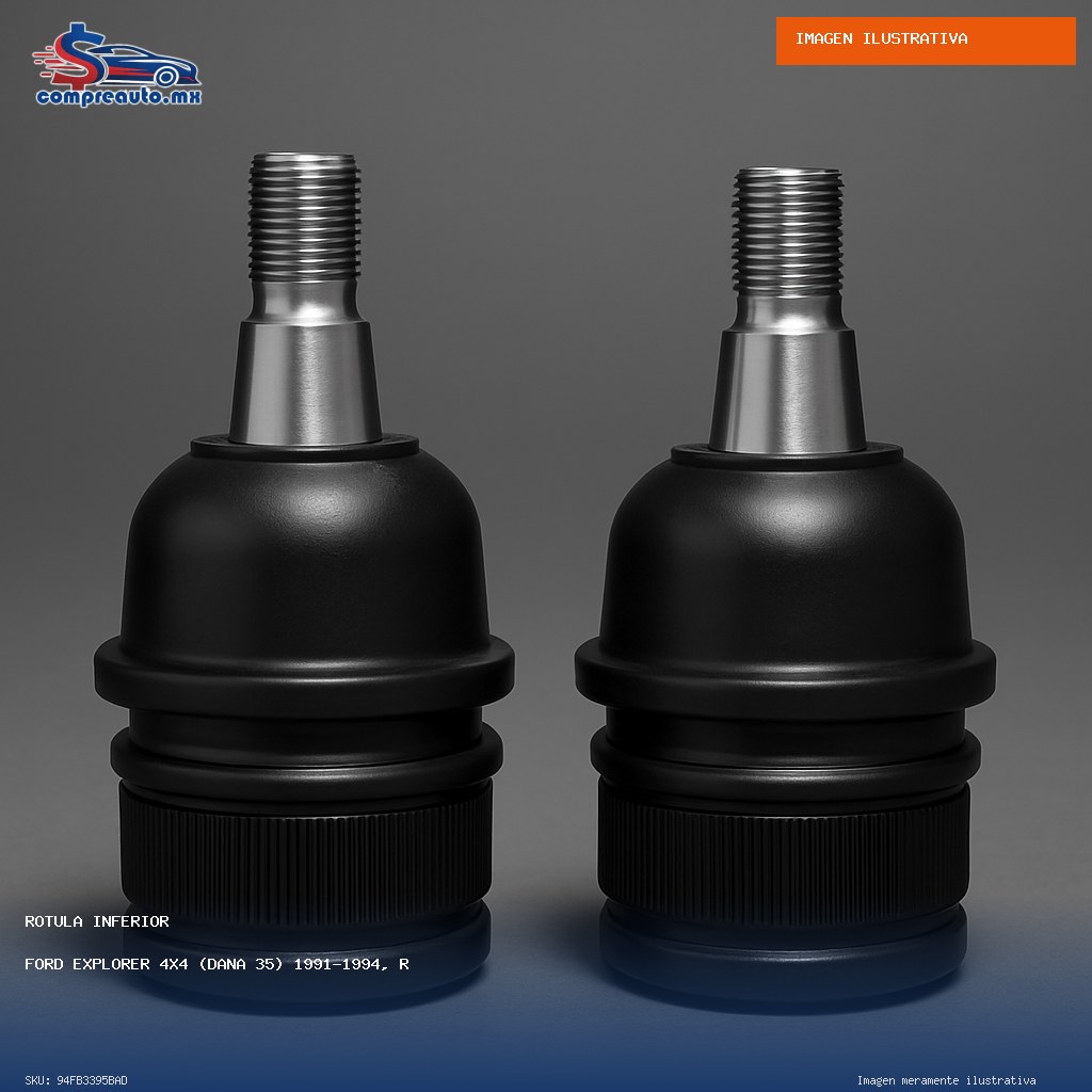 Rótula Inferior Ford Explorer 4x4 (Dana 35) 1991-1994, Ranger 4x4 (Dana 35) 1990-1997, Mazda Navajo 4x4 1991-1994, Pickup B2300/B3000/B4000 1994-1997 (BAD 94FB3395BAD)