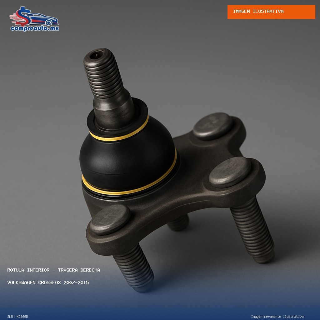 Rótula Inferior Trasera derecha Volkswagen CrossFox 2007-2015 (D K5269D)