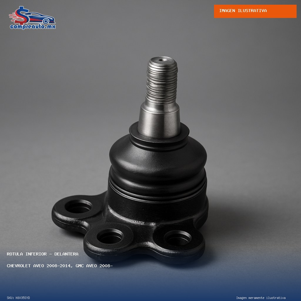 Rótula Inferior Delantera Chevrolet Aveo 2008-2014, GMC Aveo 2008-2014; Pontiac G3 2006-2009 (SYD K6035SYD)