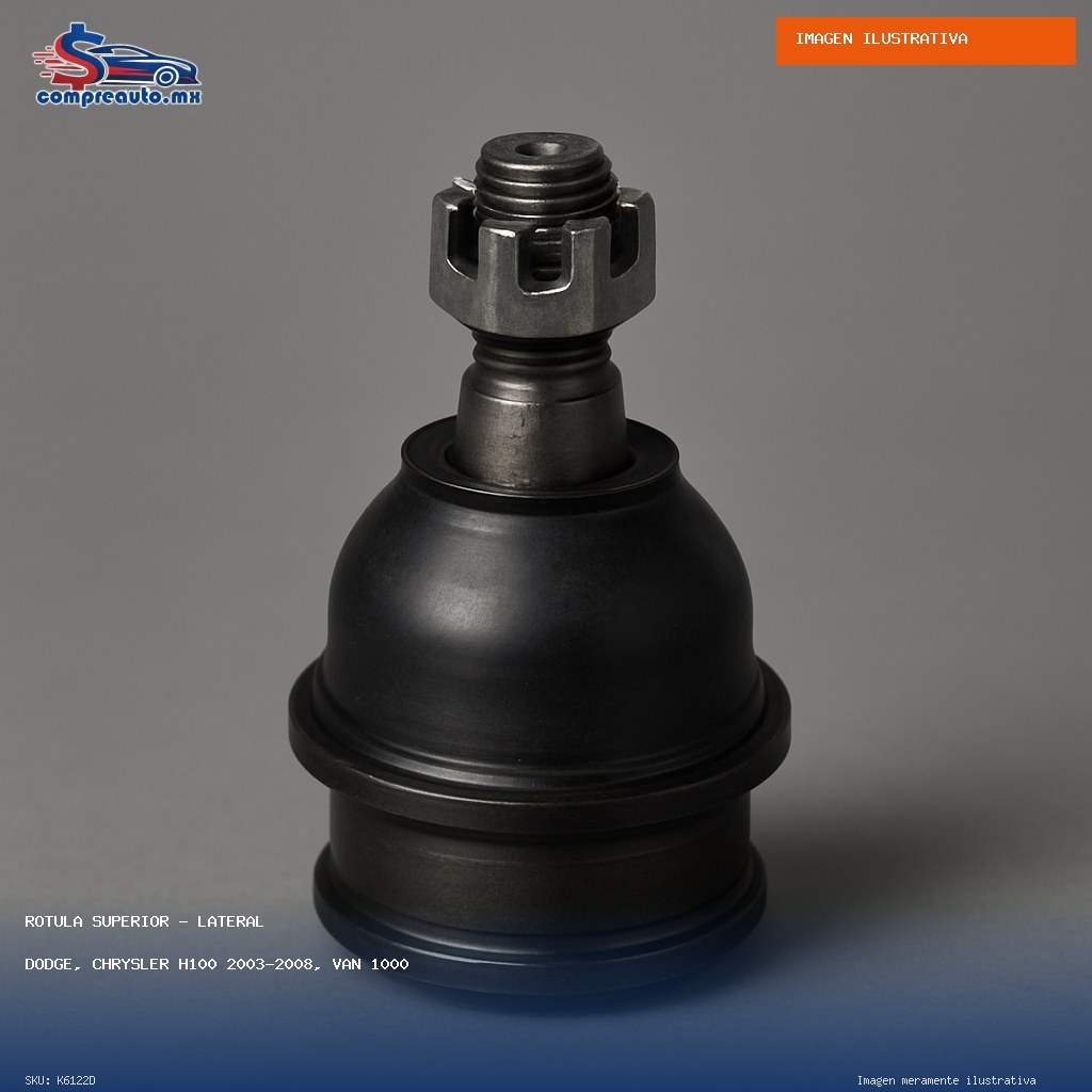 Rótula Superior Lateral Dodge, Chrysler H100 2003-2008, Van 1000 2008-2009 (D K6122D)