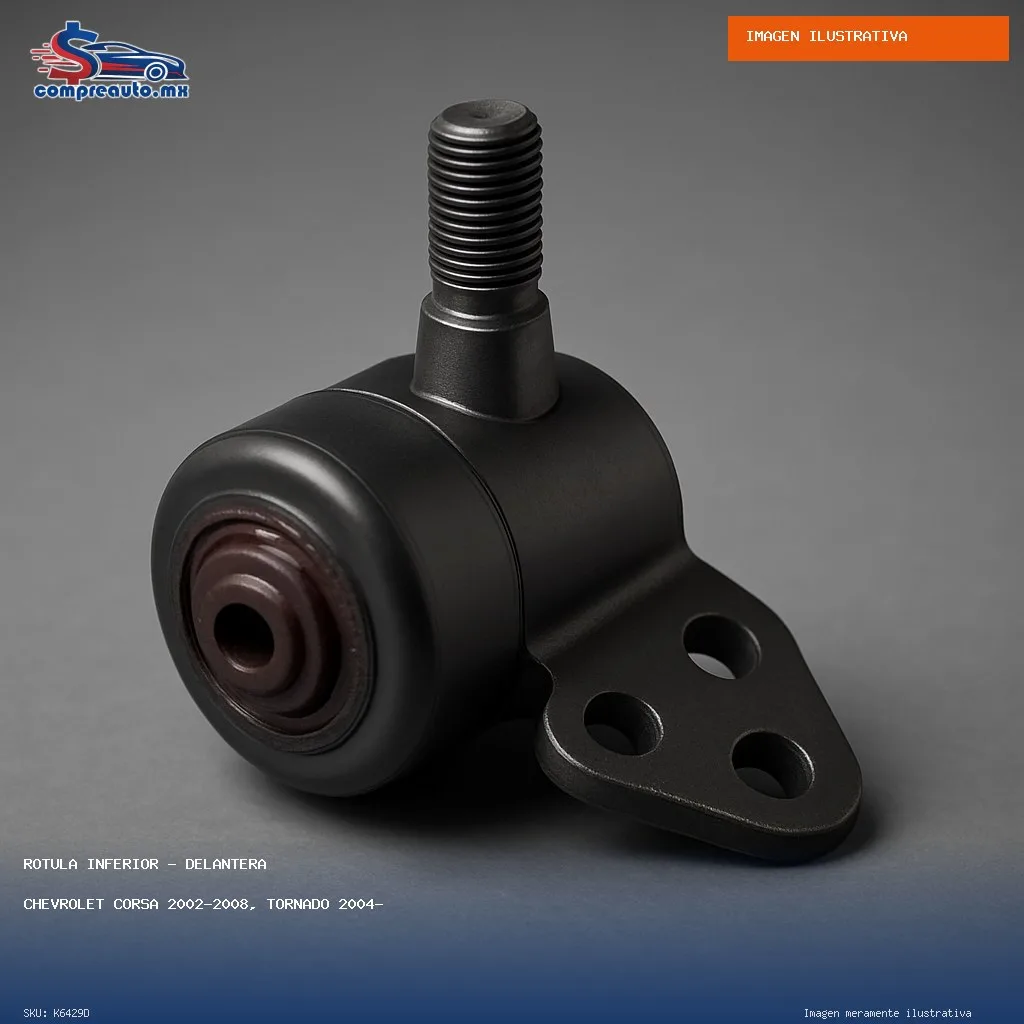 Rótula Inferior Delantera Chevrolet Corsa 2002-2008, Tornado 2004-2011; GMC Corsa 2002-2008, Tornado 2004-2011 (D K6429D)
