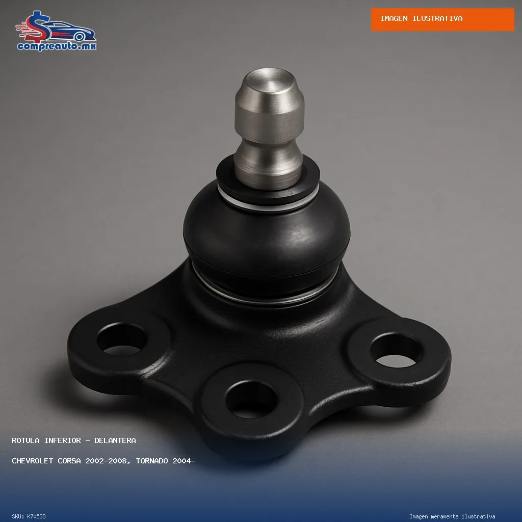 Rótula Inferior Delantera Chevrolet Corsa 2002-2008, Tornado 2004-2011; GMC Corsa 2002-2008, Tornado 2004-2011 (D K7053D)