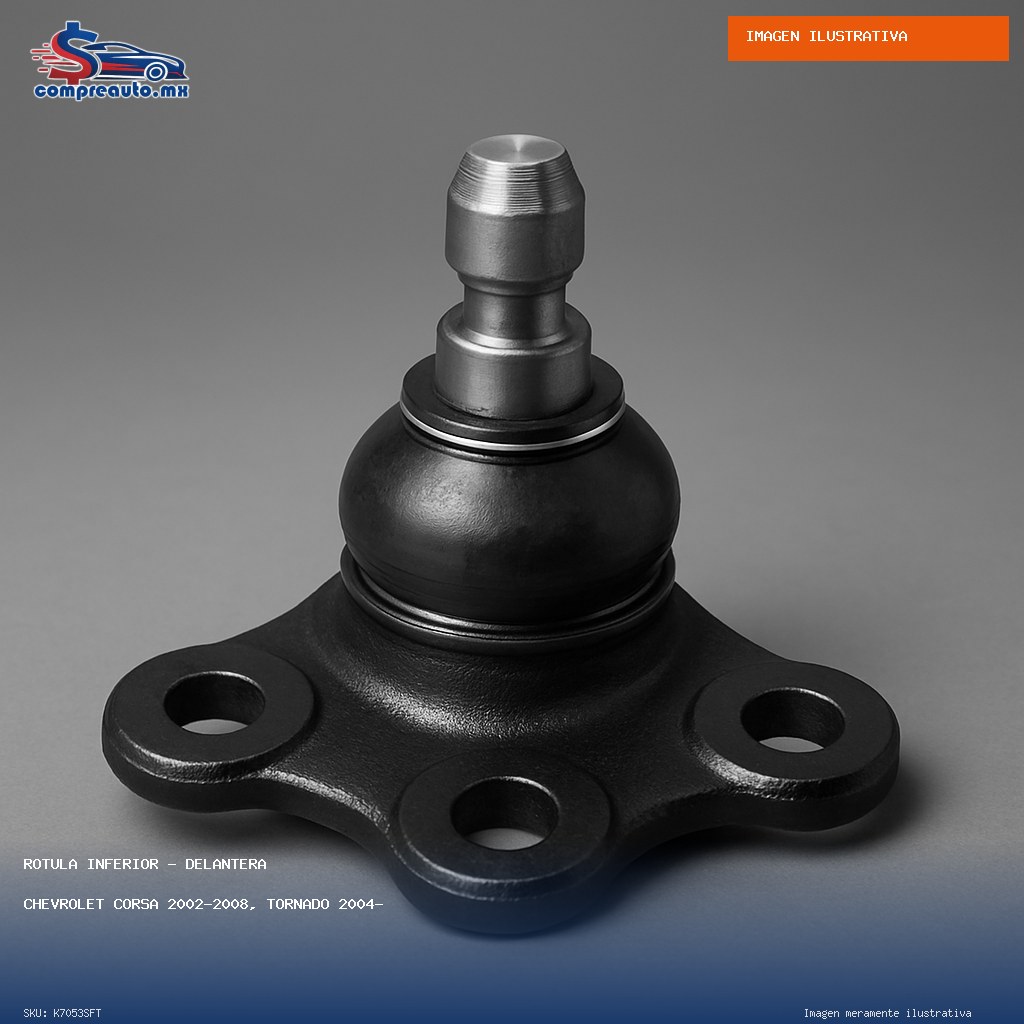 Rótula Inferior Delantera Chevrolet Corsa 2002-2008, Tornado 2004-2011; GMC Corsa 2002-2008, Tornado 2004-2011 (SFT K7053SFT)