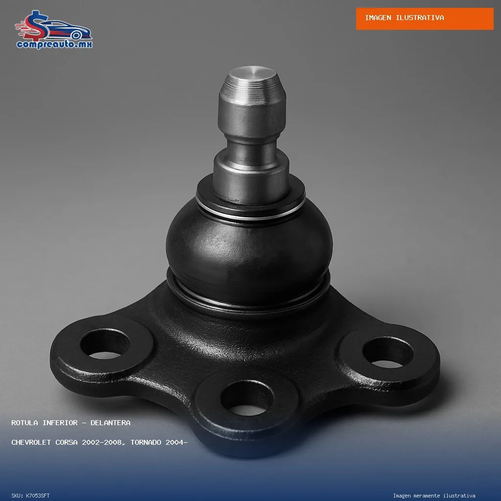 Rótula Inferior Delantera Chevrolet Corsa 2002-2008, Tornado 2004-2011; GMC Corsa 2002-2008, Tornado 2004-2011 (SFT K7053SFT)