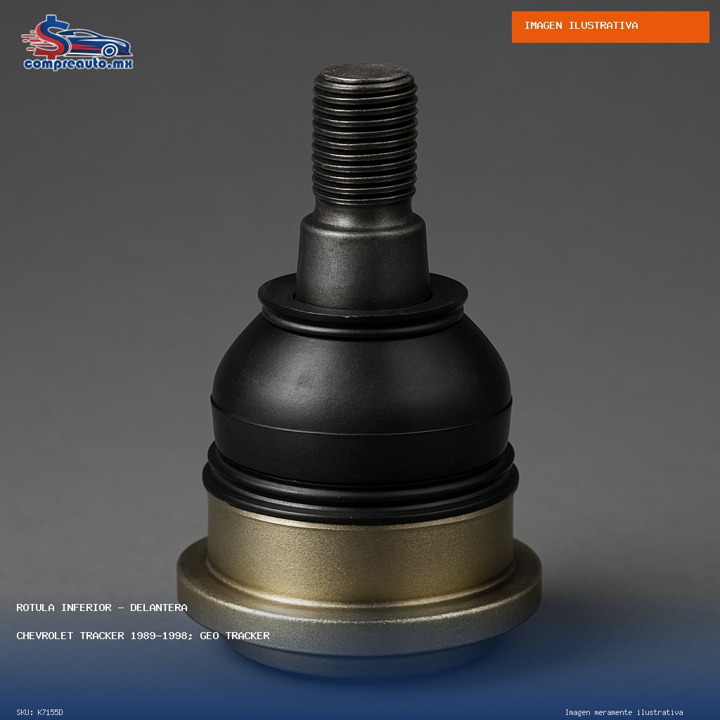 Rótula Inferior Delantera Chevrolet Tracker 1989-1998; Geo Tracker 1989-1997; Suzuki Jimny 1983-1988, Sidekick 1989-1997; GMC Tracker 1989-1998 (D K7155D)