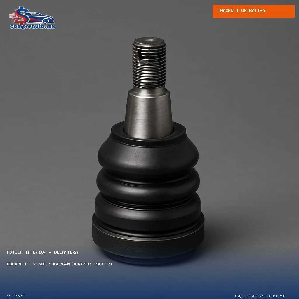 Rótula Inferior Delantera Chevrolet V1500 Suburban-Blaizer 1961-1976; GMC V1500 Suburban-Blaizer 1961-1976 (D K7267D)