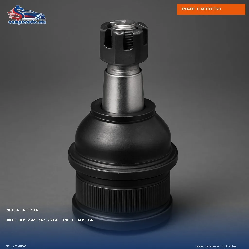 Rótula Inferior Dodge Ram 2500 4x2 (Susp. Ind.), Ram 3500 4x2 (Susp. Ind.) 1994-1999 (MOOG K7397MOOG)
