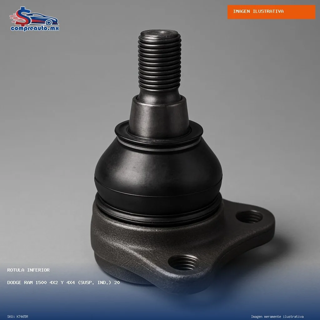Rótula Inferior Dodge Ram 1500 4x2 y 4x4 (Susp. Ind.) 2009-2014 (M K7465M)
