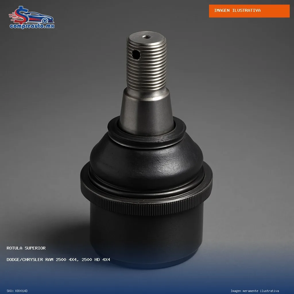 Rótula Superior Dodge/Chrysler Ram 2500 4x4, 2500 HD 4x4 2000-2013, Ram 3500 4x2 2000-2002, Ram 3500 4x4, Ram 4000 2000-2014 (D K80014D)