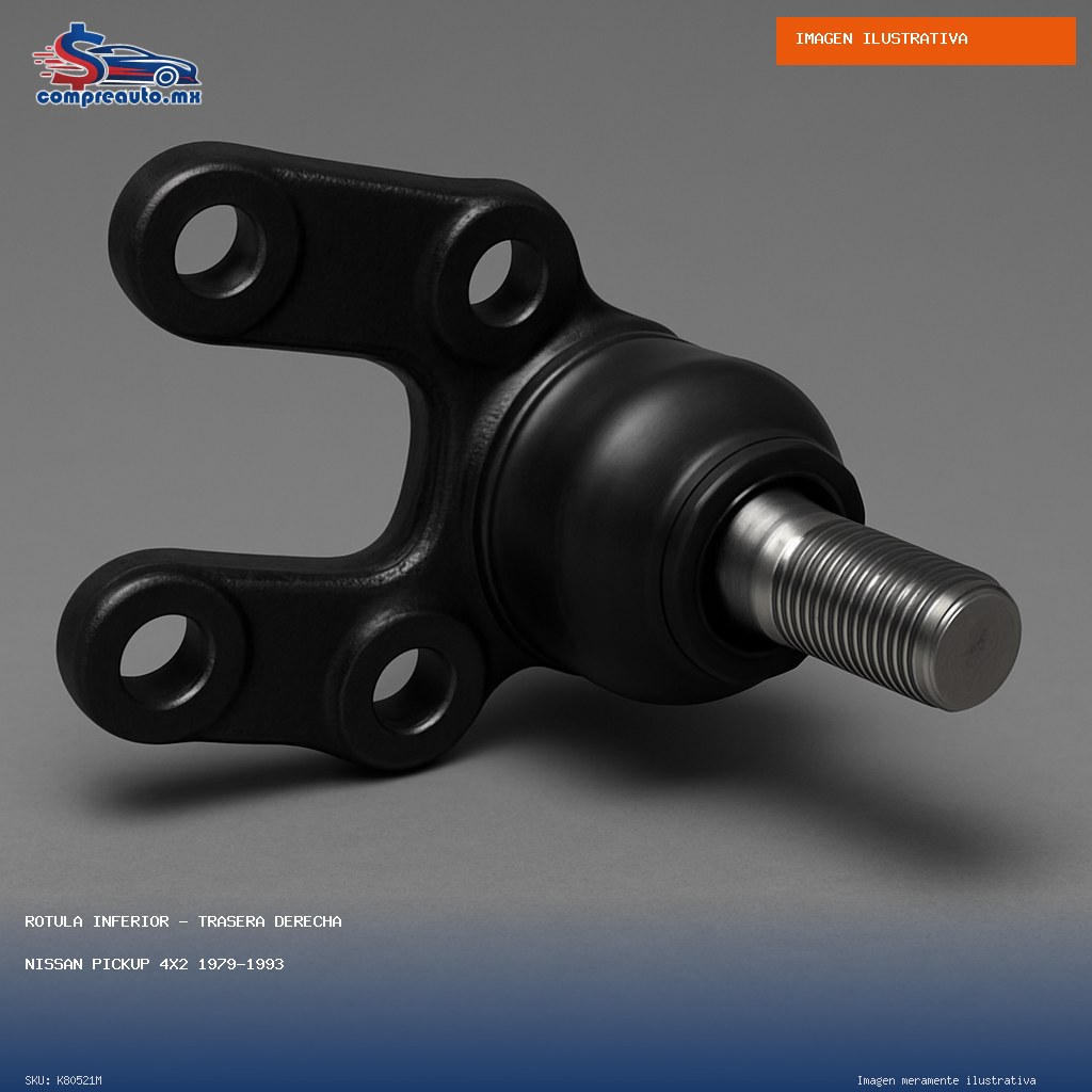 Rótula Inferior Trasera derecha Nissan Pickup 4x2 1979-1993 (M K80521M)