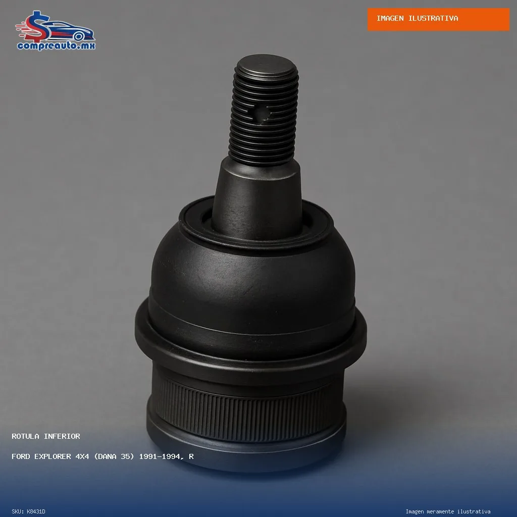 Rótula Inferior Ford Explorer 4x4 (Dana 35) 1991-1994, Ranger 4x4 (Dana 35) 1990-1997, Mazda Navajo 4x4 1991-1994, Pickup B2300/B3000/B4000 1994-1997 (D K8431D)