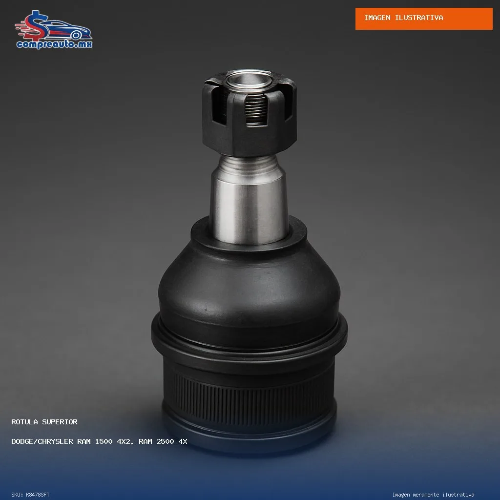 Rótula Superior Dodge/Chrysler Ram 1500 4x2, Ram 2500 4x2, Ram 3500 4x2, Ramcharger 4x2 2000-2002 (SFT K8478SFT)