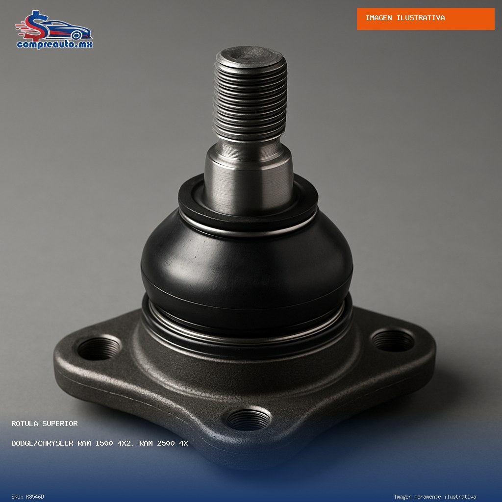 Rótula Superior Dodge/Chrysler Ram 1500 4x2, Ram 2500 4x2, Ram 3500 4x2, Ramcharger 4x2 2000-2002 (D K8546D)