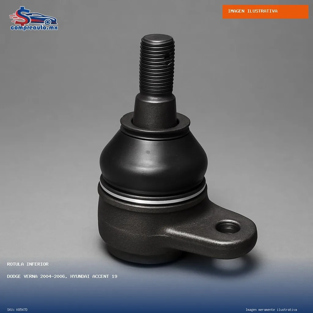 Rótula Inferior Dodge Verna 2004-2006, Hyundai Accent 1999-2005, Sonata 1989-1994, Tiburon 1997-2001 (D K8547D)