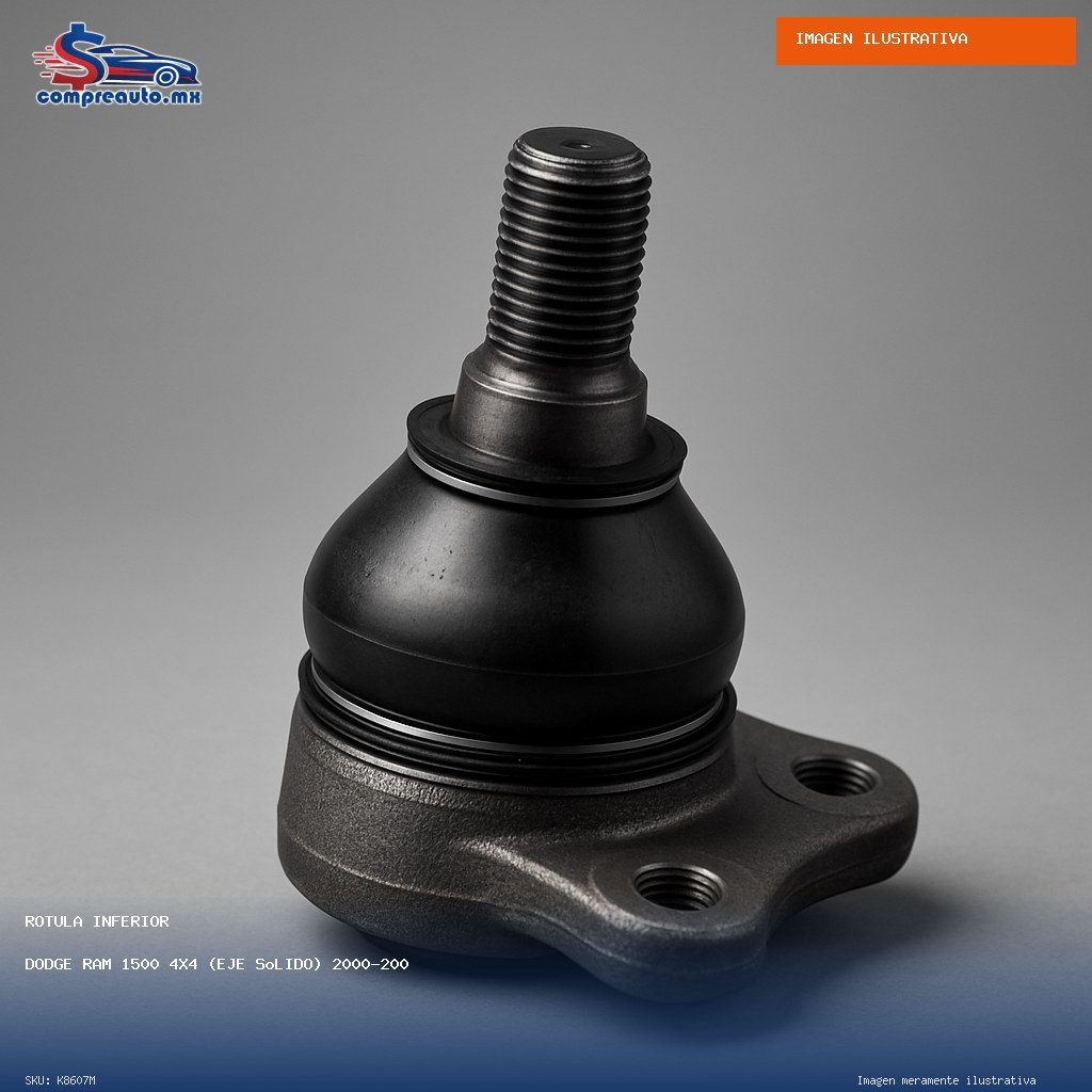 Rótula Inferior Dodge Ram 1500 4x4 (Eje Sólido) 2000-2002 (M K8607M)