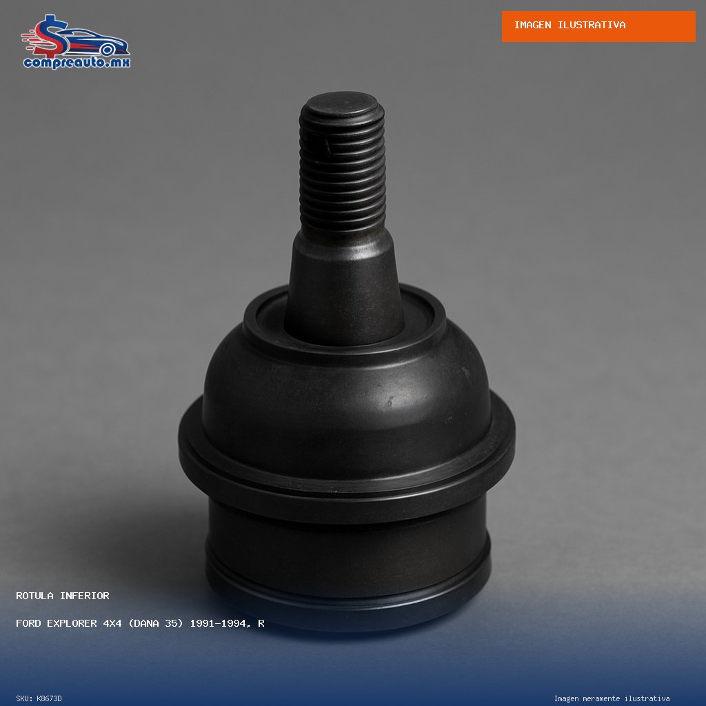 Rótula Inferior Ford Explorer 4x4 (Dana 35) 1991-1994, Ranger 4x4 (Dana 35) 1990-1997, Mazda Navajo 4x4 1991-1994, Pickup B2300/B3000/B4000 1994-1997 (D K8673D)