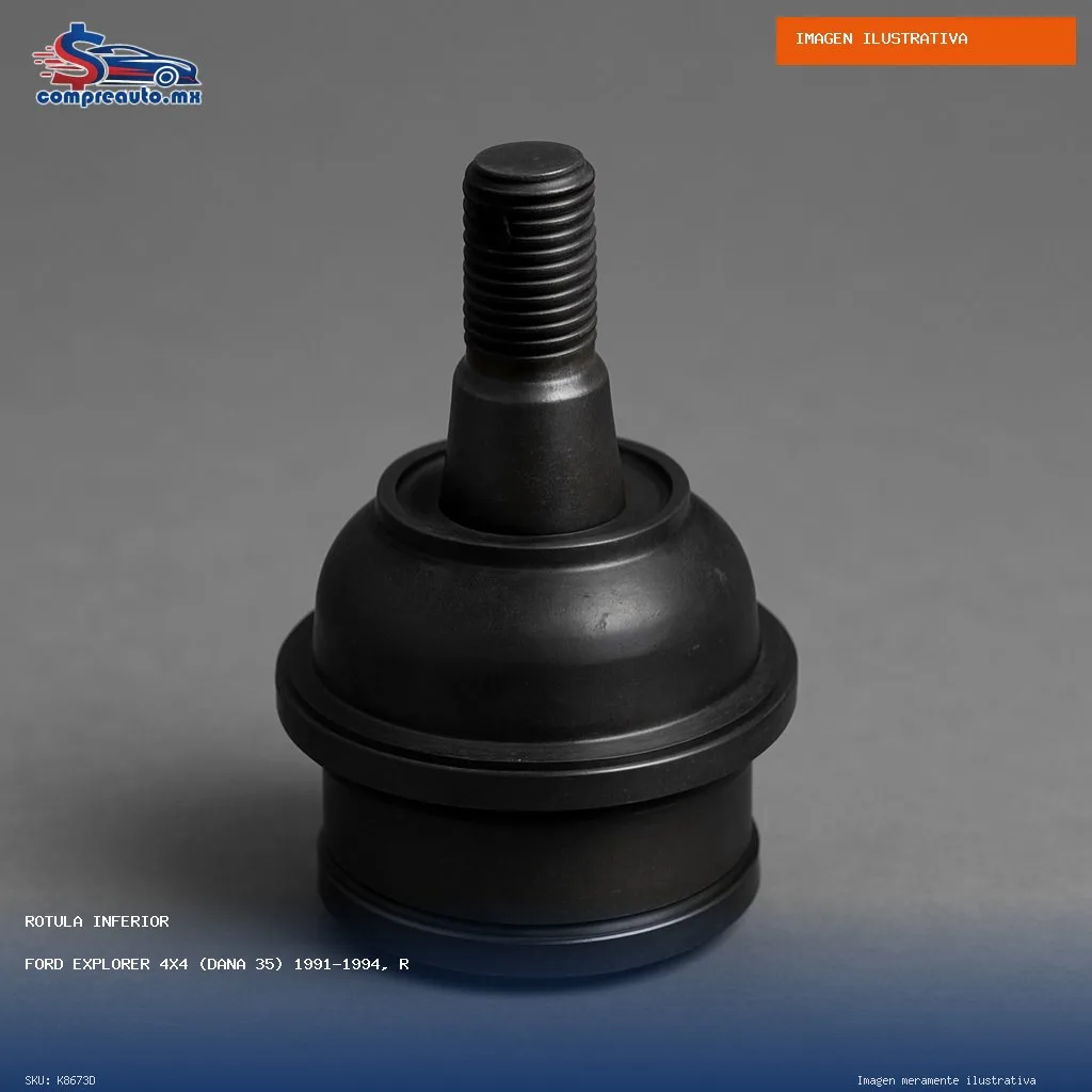 Rótula Inferior Ford Explorer 4x4 (Dana 35) 1991-1994, Ranger 4x4 (Dana 35) 1990-1997, Mazda Navajo 4x4 1991-1994, Pickup B2300/B3000/B4000 1994-1997 (D K8673D)