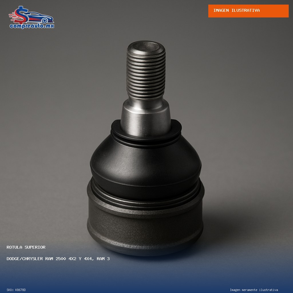 Rótula Superior Dodge/Chrysler Ram 2500 4x2 y 4x4, Ram 3500 4x2 y 4x4 2006-2014 (D K8678D)