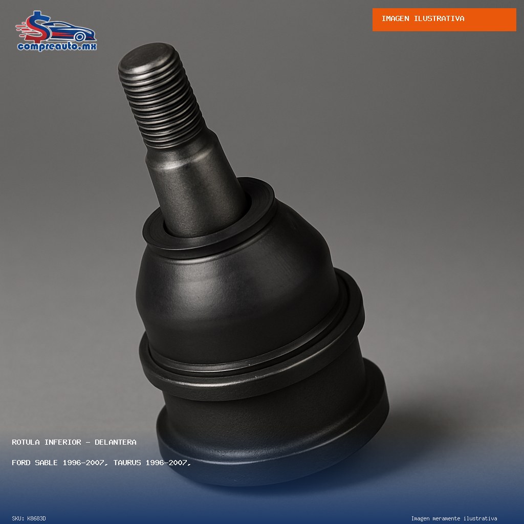 Rótula Inferior Delantera Ford Sable 1996-2007, Taurus 1996-2007, Lincoln Continental 1995-2002 (D K8683D)