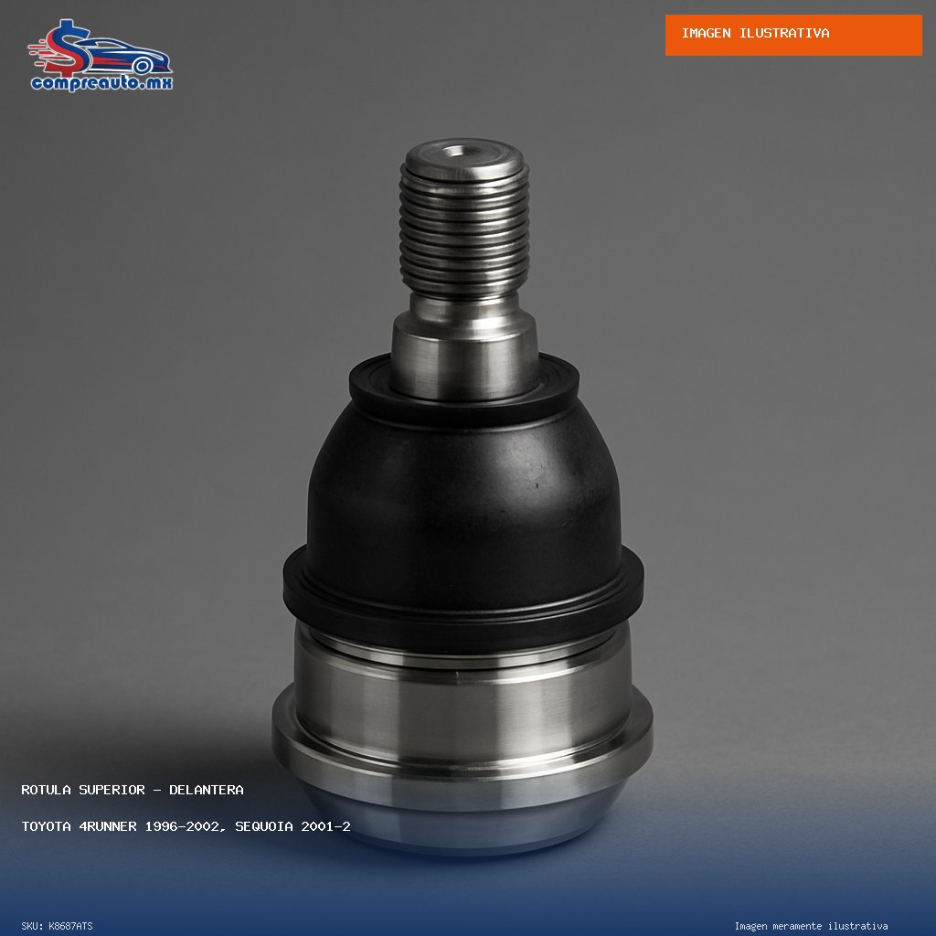 Rótula Superior Delantera Toyota 4Runner 1996-2002, Sequoia 2001-2007, Tacoma 4x4 1995-2004, Tacoma Prerunner 1995-2004, Tundra 2000-2006 (ATS K8687ATS)
