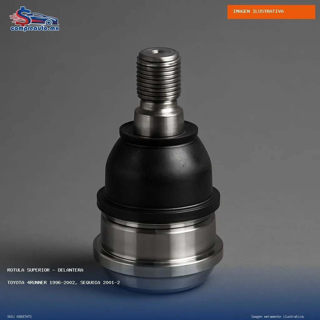 Rótula Superior Delantera Toyota 4Runner 1996-2002, Sequoia 2001-2007, Tacoma 4x4 1995-2004, Tacoma Prerunner 1995-2004, Tundra 2000-2006 (ATS K8687ATS)