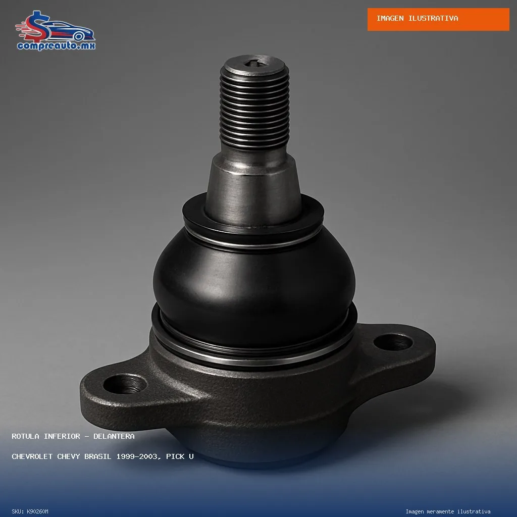 Rótula Inferior Delantera Chevrolet Chevy Brasil 1999-2003, Pick Up 1999-2003 (M K90260M)